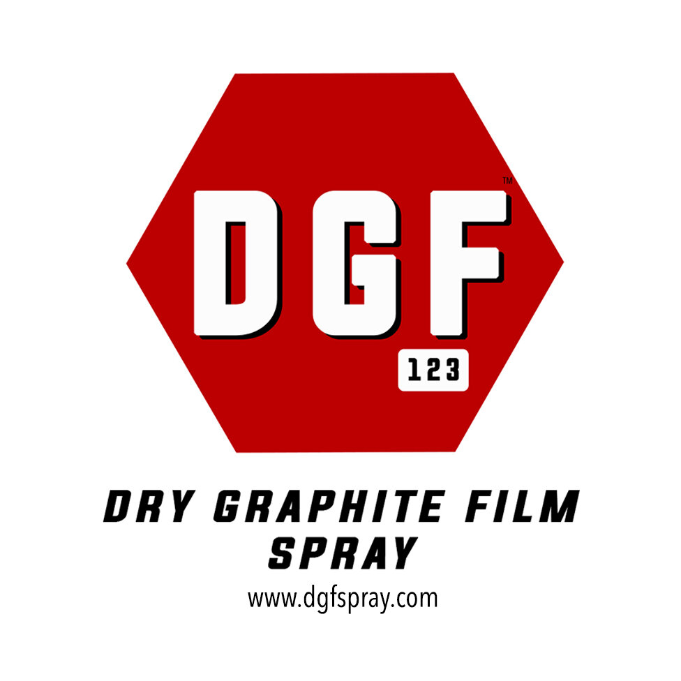 DGF Dry Graphite Film Spray Anticorrosive Lubricant, Quick-Drying, Black,  Matte Finish