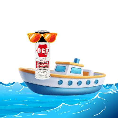 Boat Owners: Keep Rust at Bay with Graphite Spray