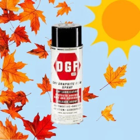 New blog post out!! 
From Freezing Cold to Scorching Hot: Lubricants That Survive Any Season!
Get you can of DGF now to protect your machinery through the cold mornings and hot afternoons were seeing this fall!
visit dgfspray.com to order and to read