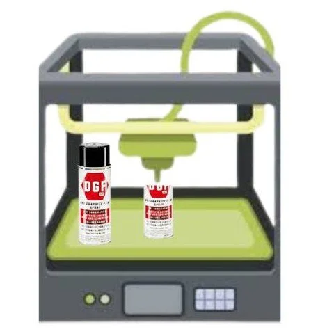 NEW BLOG! Visit DGFspray.com to read more about The Best Lubricant for 3D Printers and Precision Machines! #dgf #miraclepowerproducts #justdgfit #graphitespray #racingteam #dgfspray #metallubrication #engine #enginebuild #drygraphitefilm #dgfit