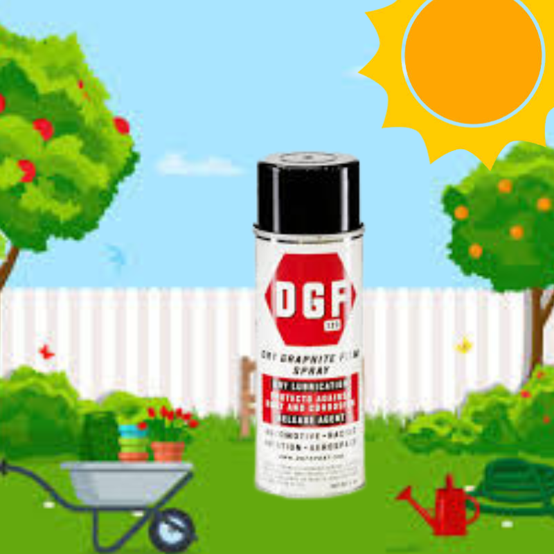 Summer Projects That Run Better with Dry Graphite Spray