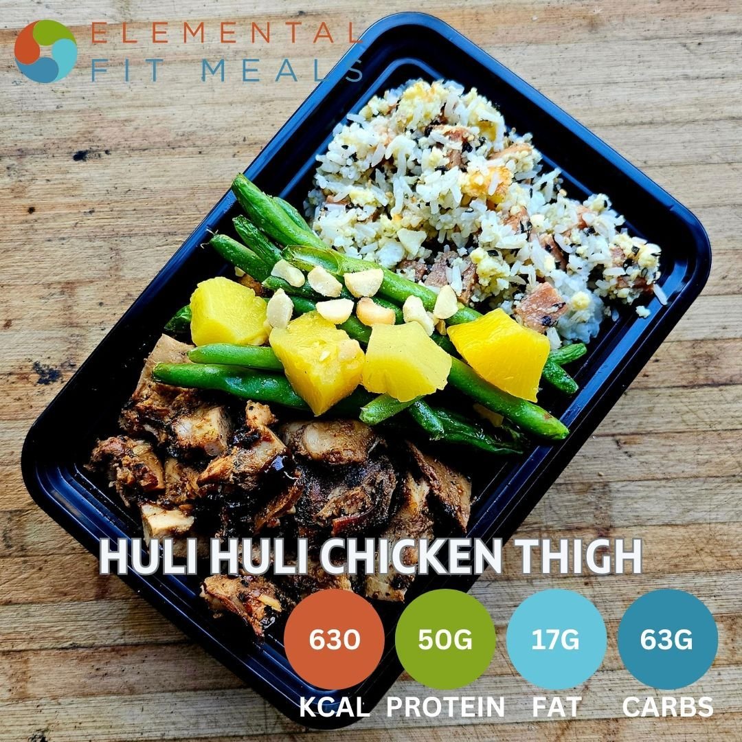 NEW NEW NEW. Huli Huli Chicken Thigh, Hawaiian Green Beans, Spam Musubi Rice.

#mealprep #eattherainbow #highprotein #youarewhatyoueat #healthyeating #healthyfood #healthylifestyle 
#OCfoodporn #OrangeCounty #fitnessgoals #fitness #balancedlifestyle 