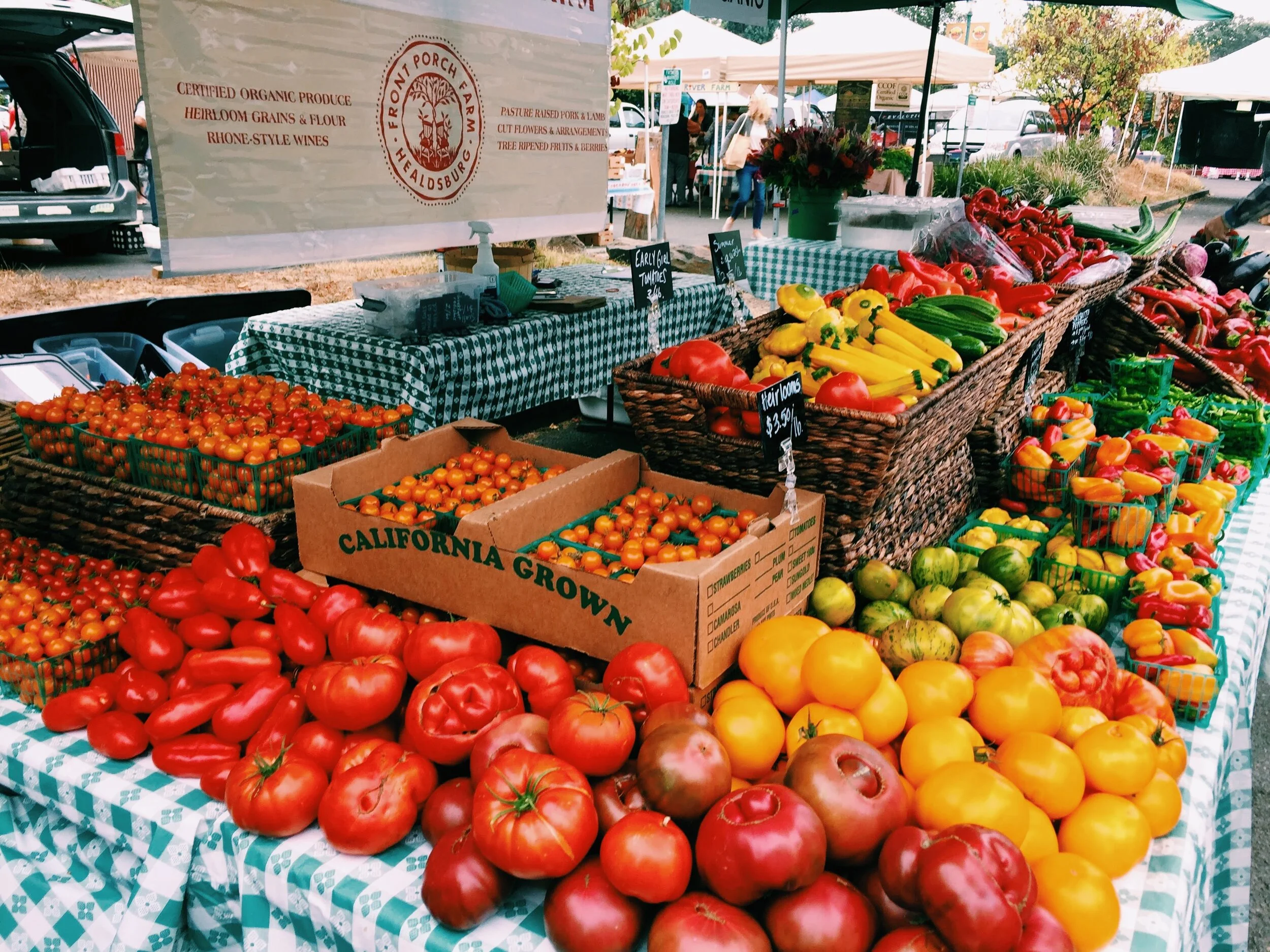Farmers’ Market Vendor: Part-time, Seasonal