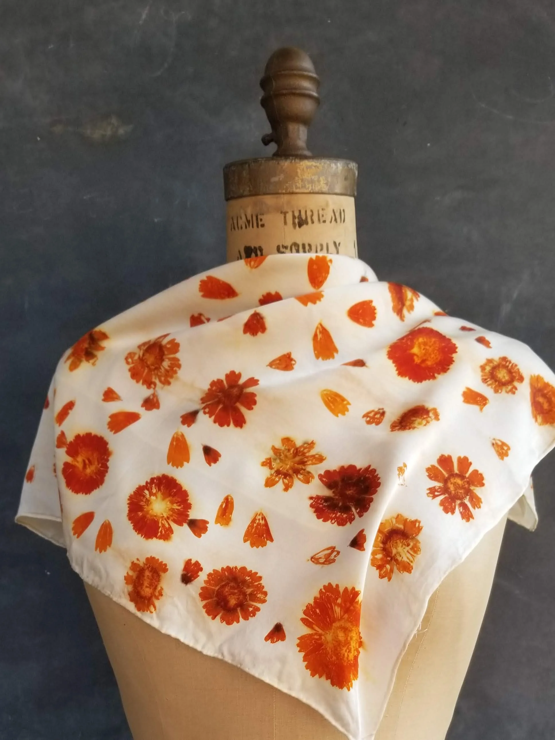 Flower Porch: Eco-printing on Silk with Monica Medeiros