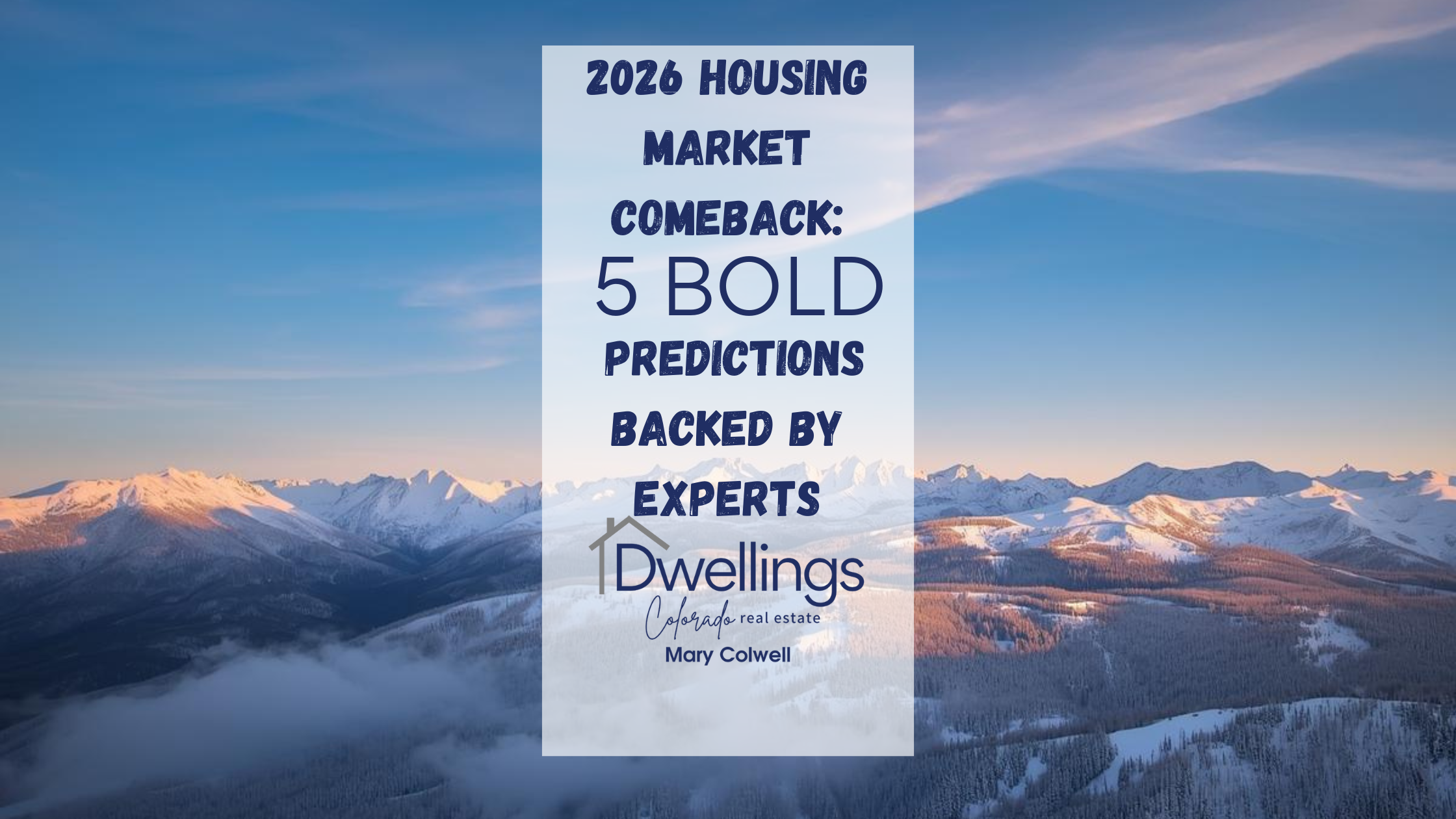 2026 Housing Market Comeback: 5 Bold Predictions Backed by Experts
