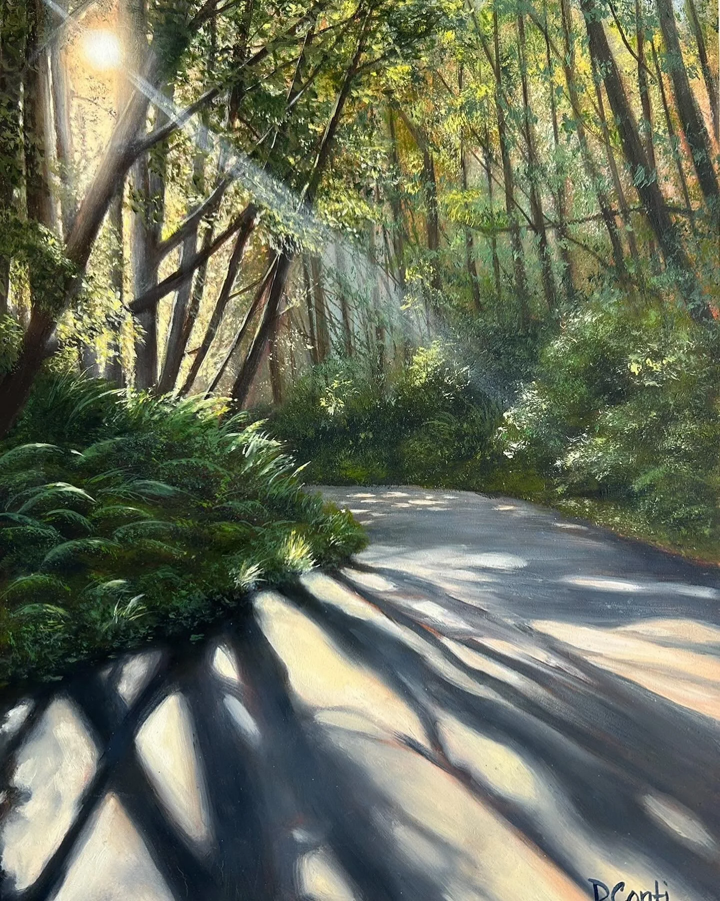 Painting is such an interesting process. There are parts where you feel excited about where it&rsquo;s going and then suddenly you&rsquo;re stuck and it feels like this might be the worst thing you&rsquo;ve ever made. But if you keep pushing through 