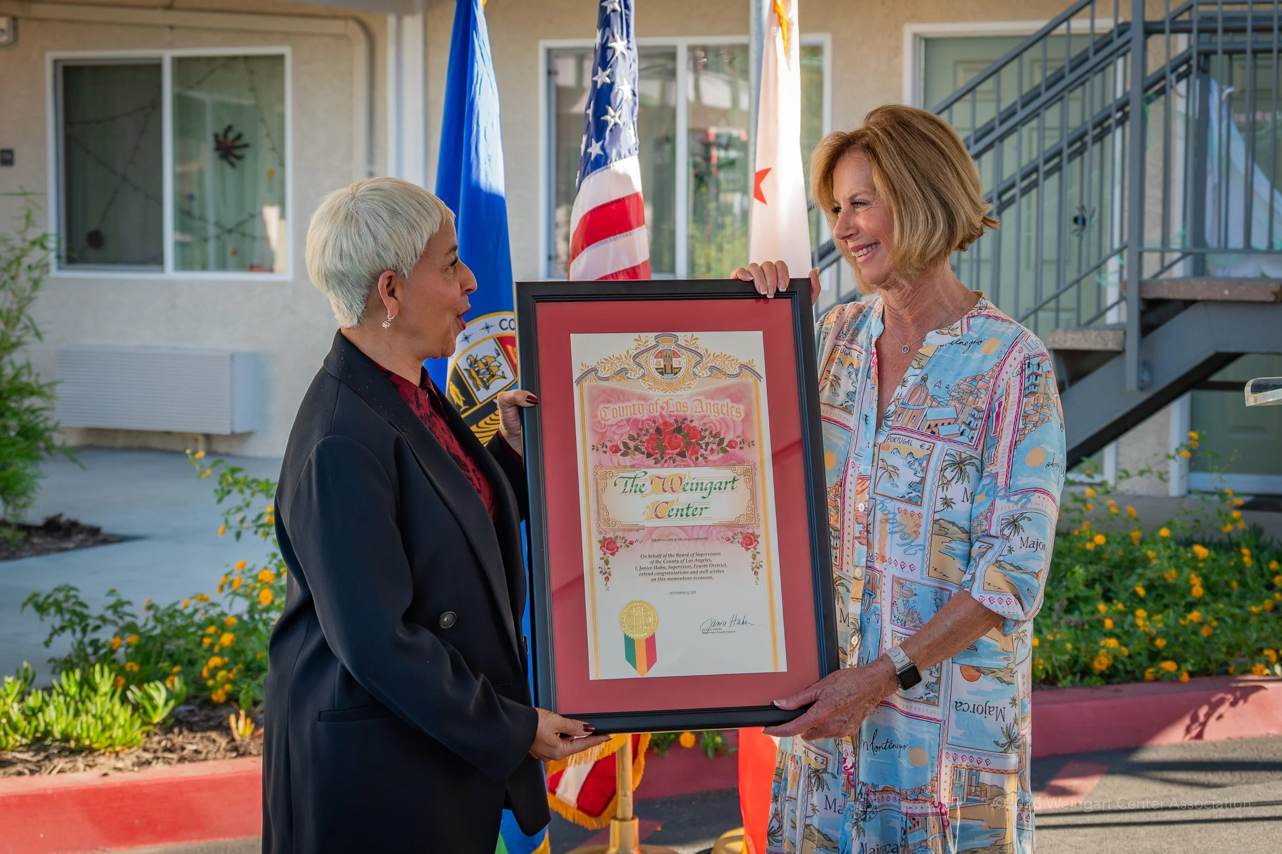 The Weingart Rose • Grand Opening — Weingart Center