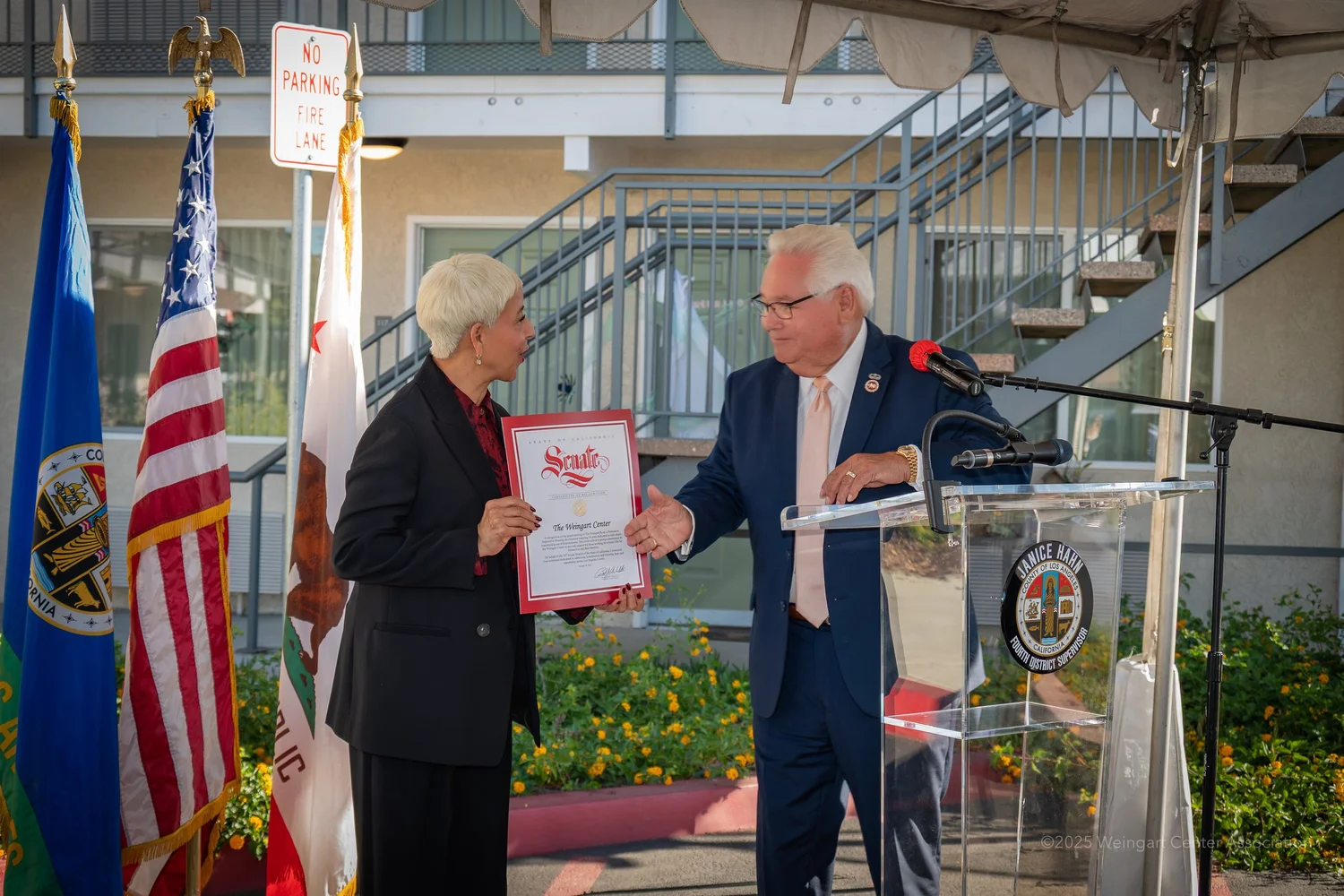 The Weingart Rose • Grand Opening — Weingart Center
