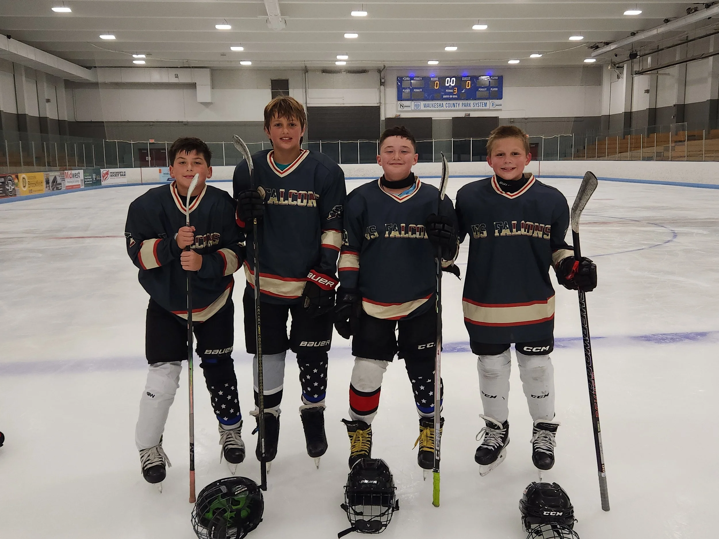 2025 Badger Bash: Peewee First Place Team - Falcons
