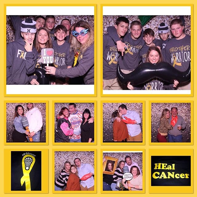 Fun Night with SOBO 💛 #soborocks #cancersucks owenstrong 🎗