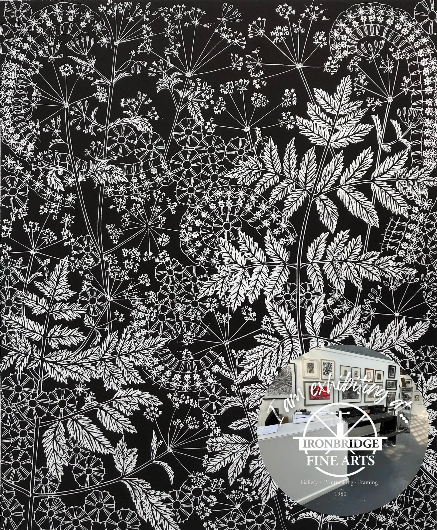 Delighted to have had my work selected for the Ironbridge Printmaking competition and exhibition 2024.
And 😮some lovely news to cheer me up after a bit of a bleurgh week 😣 with my art- I won a prize 😀. 
Thank you @ironbridgefinearts for selecting 