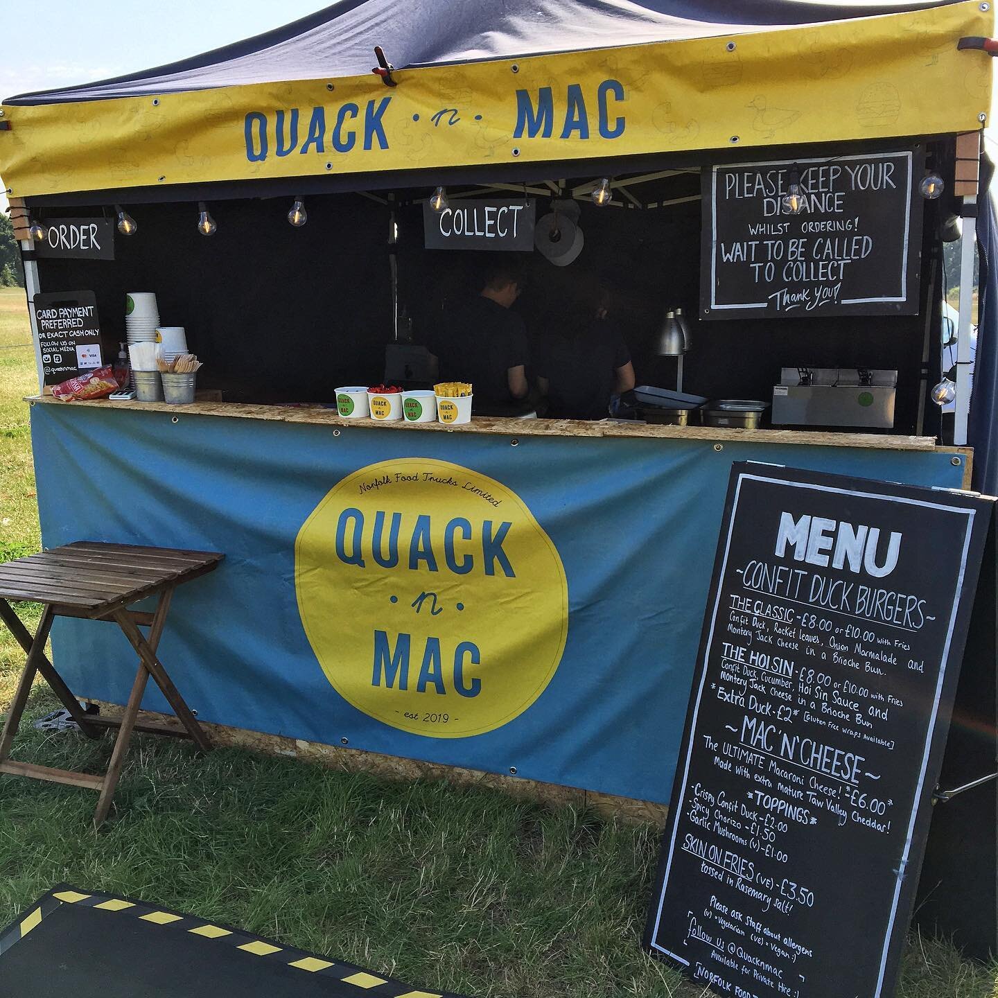 &lsquo;Quacking&rsquo; day @streetfoodmarketatthepigs yesterday 🐷 No rest for the wicked today - we&rsquo;ll be back @kelling_heath  from 5pm ⛺️ We sold out pretty quickly on Tuesday so head on down early to avoid missing out... #whenitsgoneitsgone