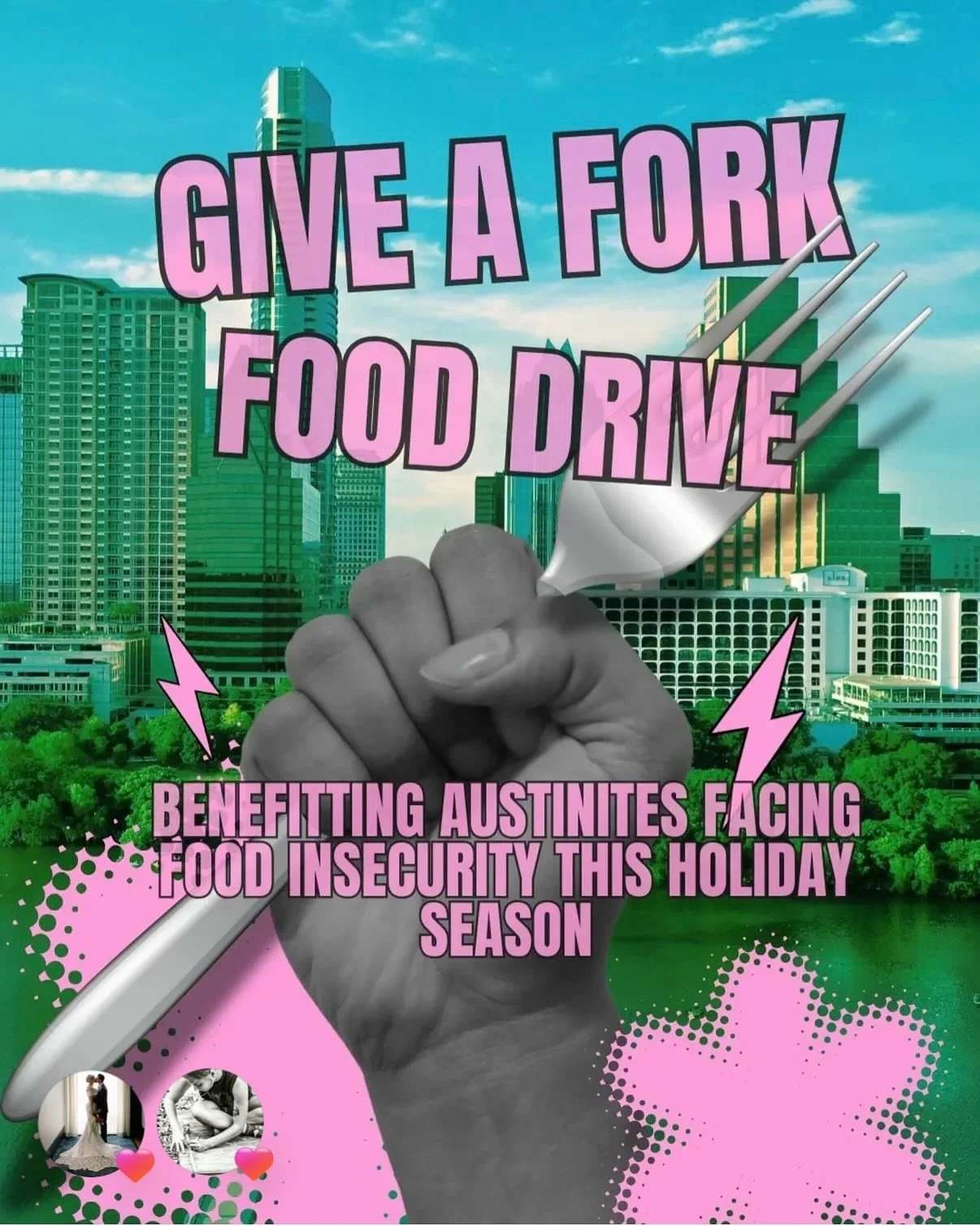 We will be collecting donations all week!