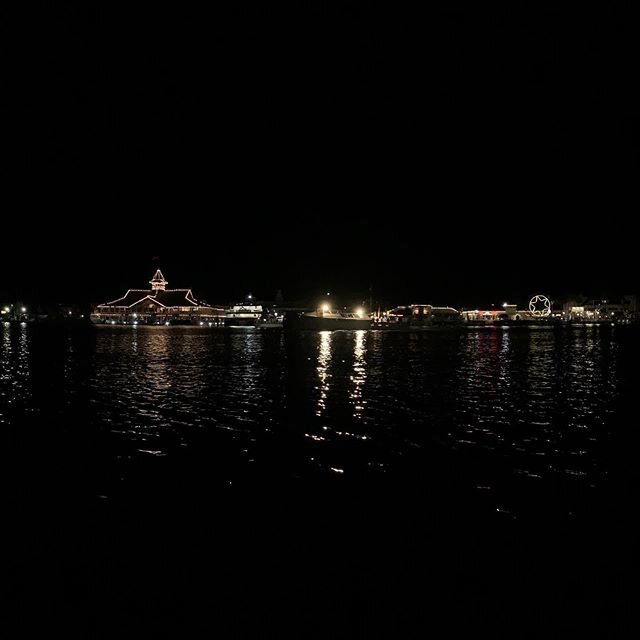 I don&rsquo;t know. It&rsquo;s sort of a good time on the dock tonight. #newportbeach #balboafunzone #balboaferry #balboaisland #saturdaynight