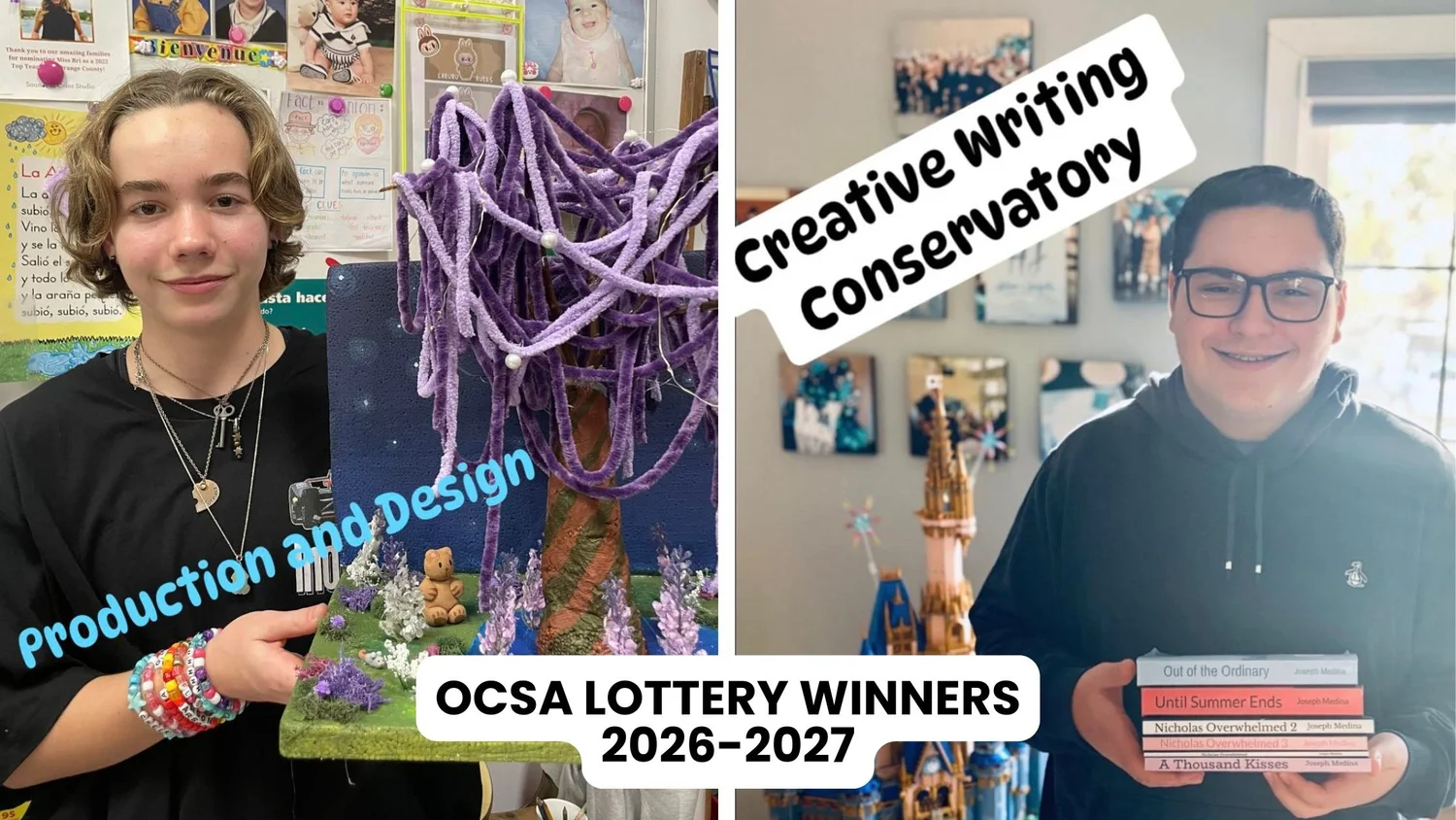 Ocsa Color Celebrating Our 2026-27 OCSA Lottery Winners! — Sounds of Color Studio