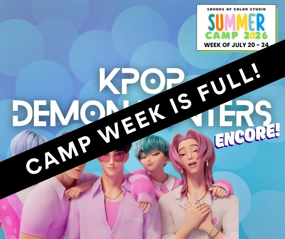 KPop Demon Hunters Encore Week - Kids Summer Camp 2026 at Sounds of Color Studio