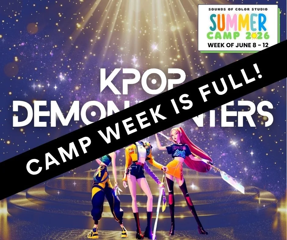 KPop Demon Hunters Week - Kids Summer Camp 2026 at Sounds of Color Studio
