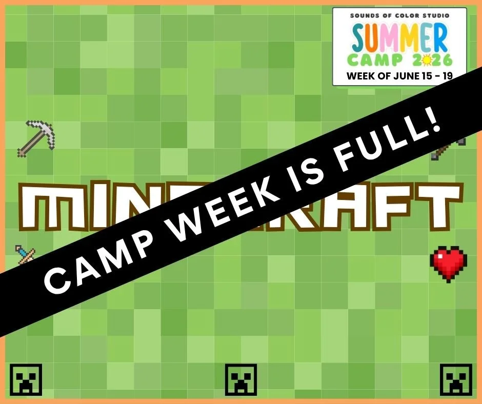 Minecraft Week - Kids Summer Camp 2026 at Sounds of Color Studio