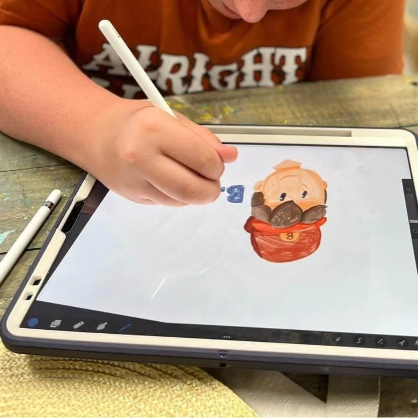 Digital Art Classes for Kids in Orange County, CA Sounds of Color Studio