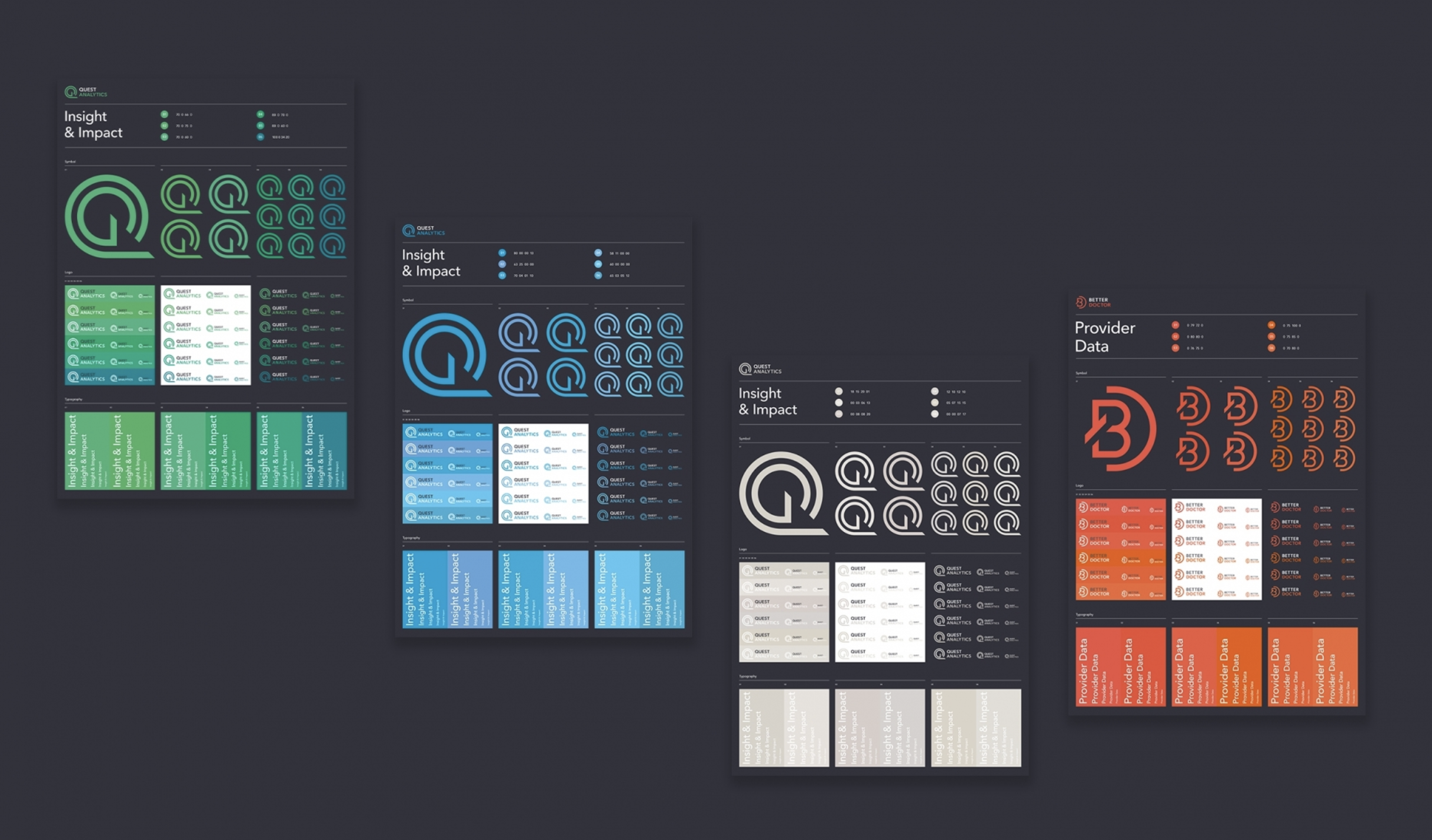 Brand guidelines to ensure proper usage throughout different mediums