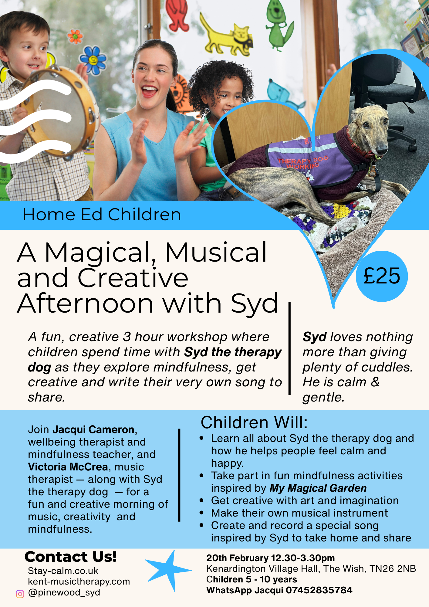 Sing, Create and Find Calm with Syd - 20th February 2026