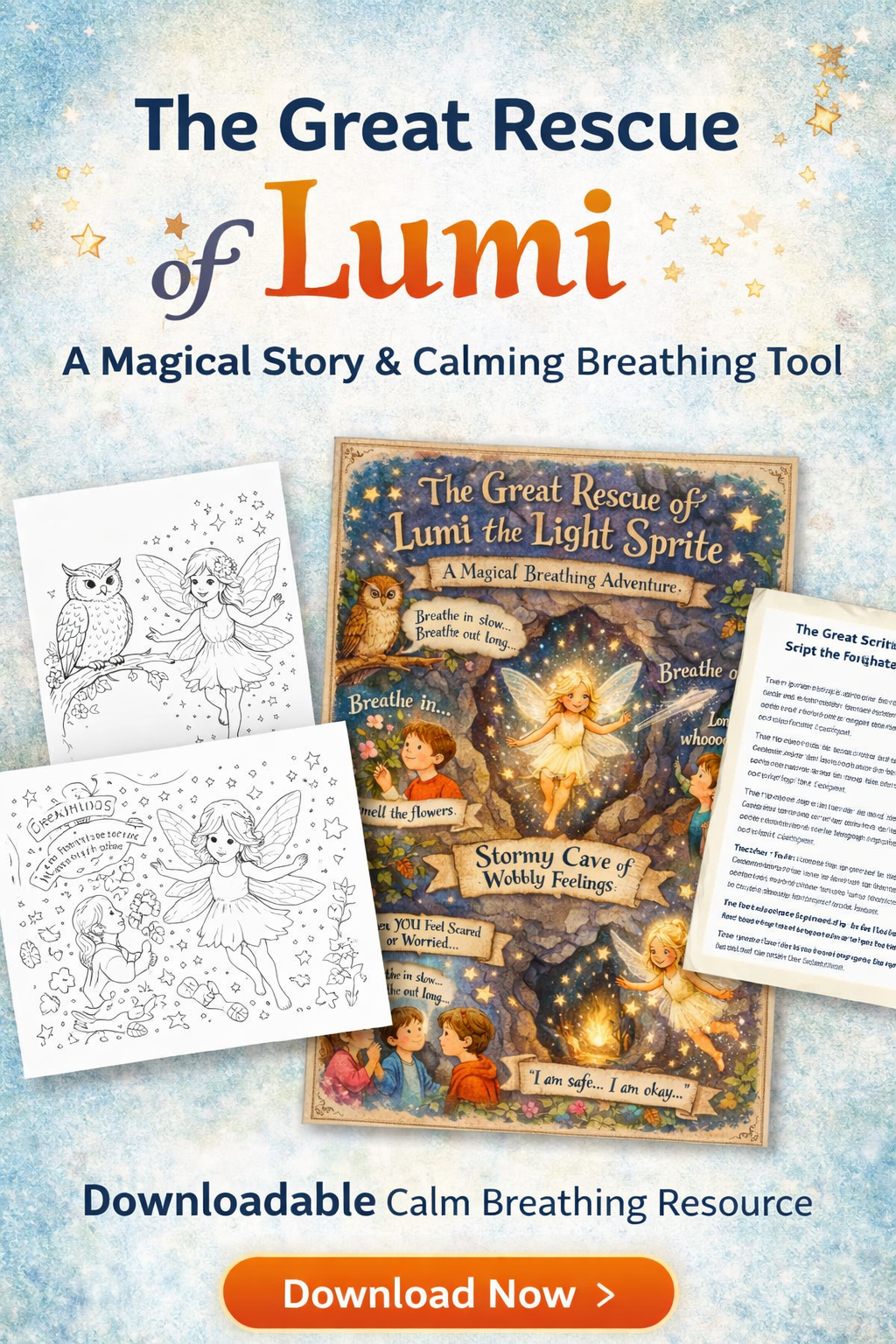 The Great Rescue of Lumi – A Magical Breathing Teacher Resource