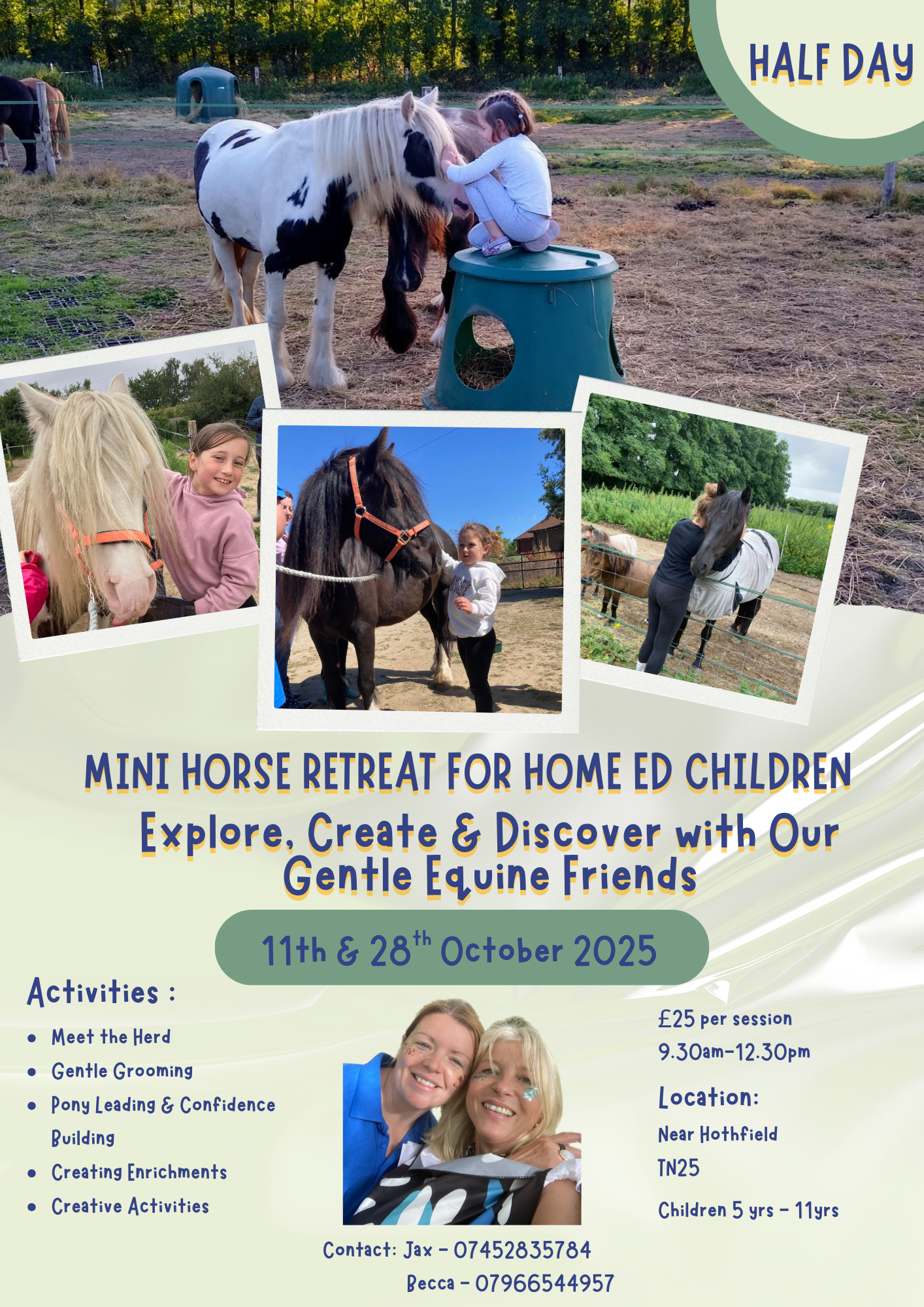 28th October  Home-Educated Children with Stay Calm & the Skreppa Herd
