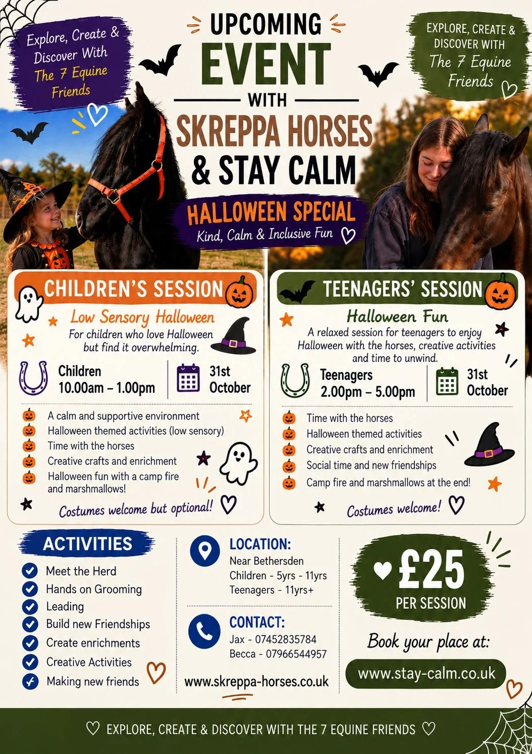Halloween special for children and teenagers
