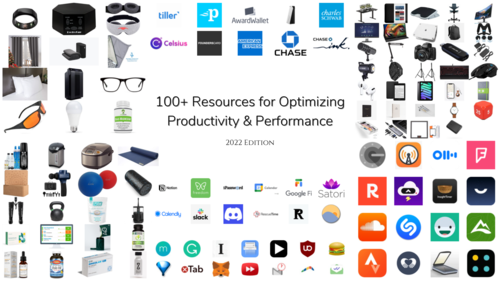 100+ Resources for Optimizing Productivity &amp; Performance