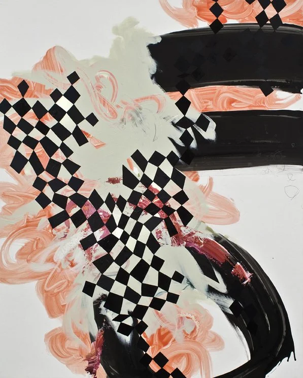 Flies in the Bottom Drawer, 60"x48", Oil/Flashe on panel, 2012 - SOLD