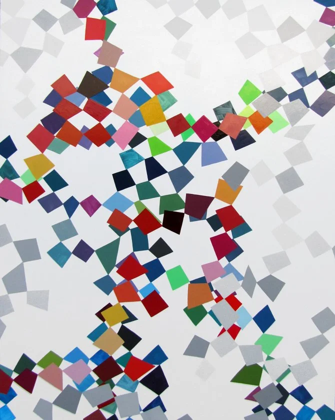 Start Without Me, 48"x36", Oil/Flashe on panel, 2012 - SOLD