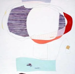 Open 2, 36"x36", Flashe/acrylic on canvas over panel, 2015 - SOLD