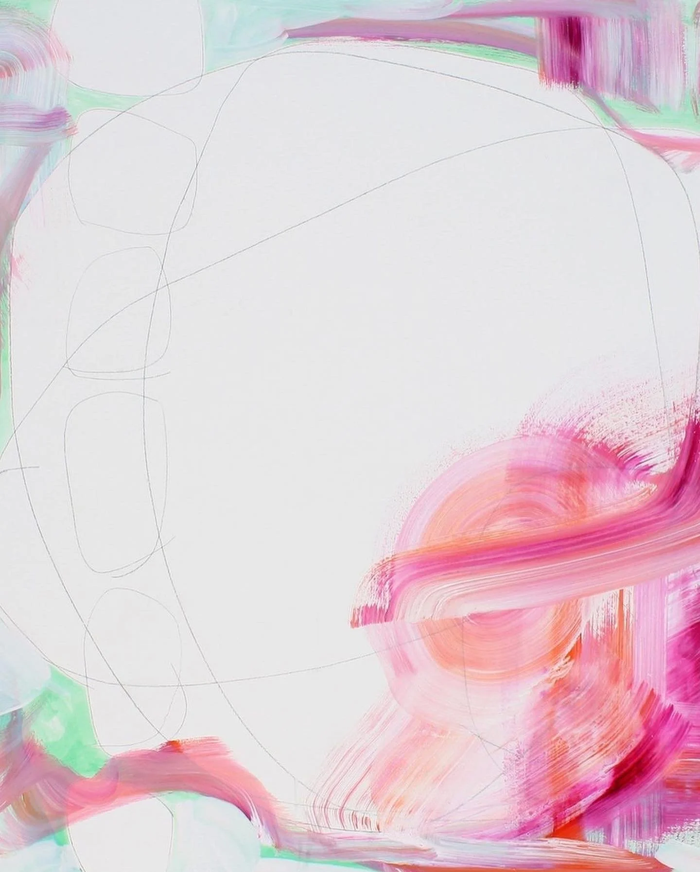 Z, 48"x48", Flashe/acrylic on canvas, 2014