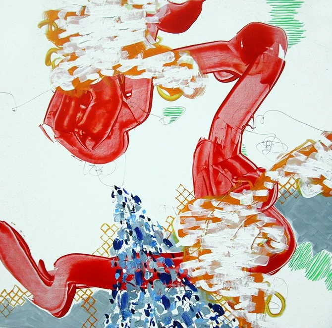 1972 Chevy Blazer, 24"x24", Flashe/acrylic on panel, 2009