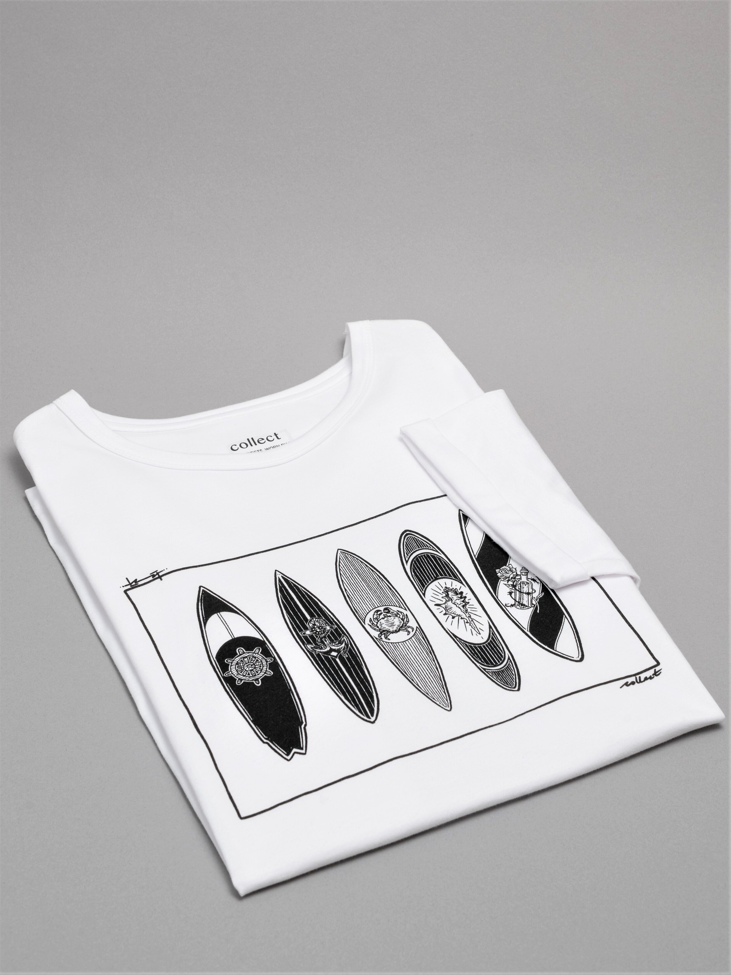 Ocean's 5 T-shirt — Collect The Label - Wearable Works of Art