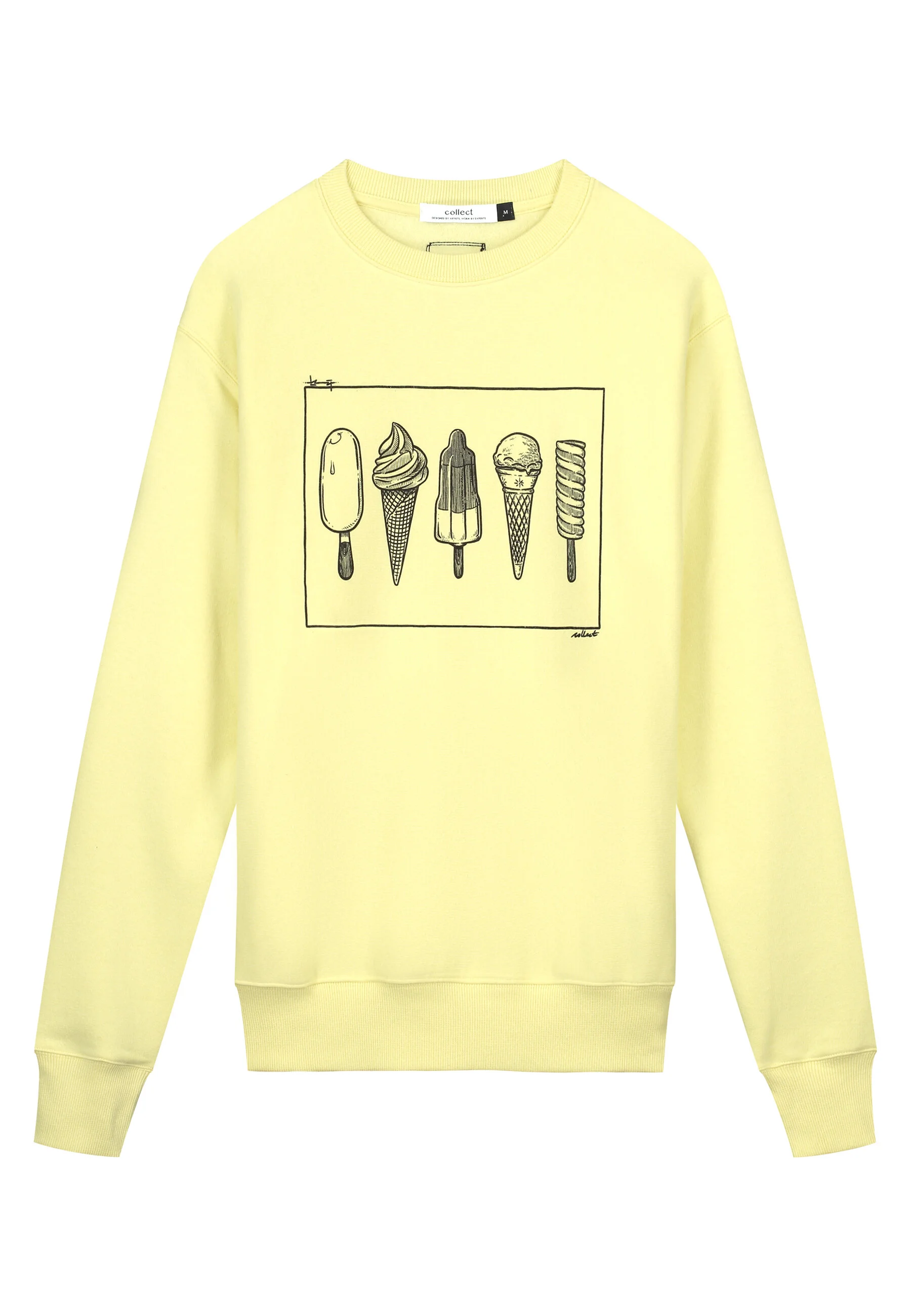 Icecream Sweater Yellow — Collect The 