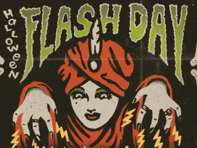 Halloween flash day 2026