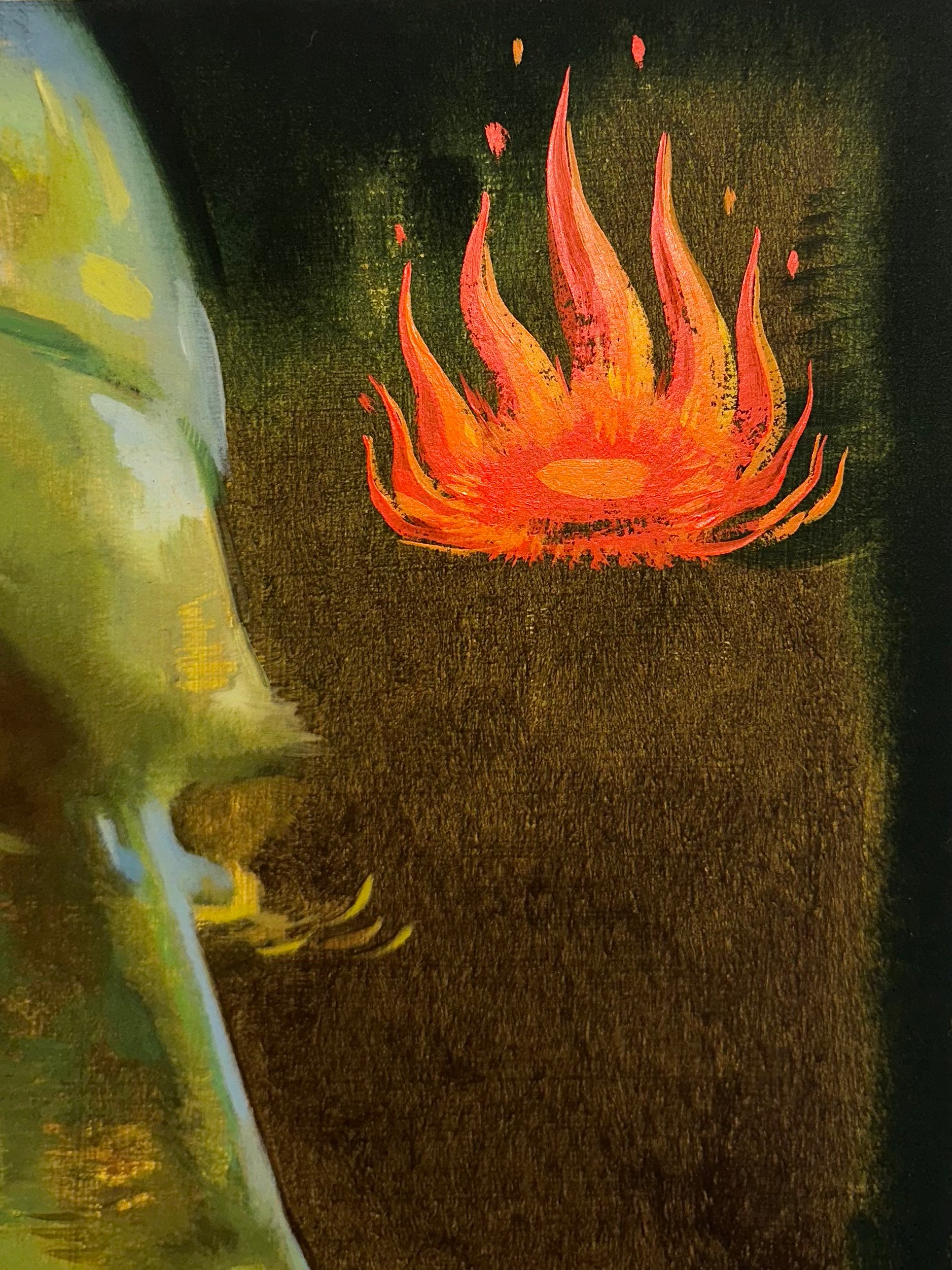 Colleen Barry, Half Gallery - Archival pigment print on Hahnemuhle William Turner 310gsm with unique hand touched element, Detail Image