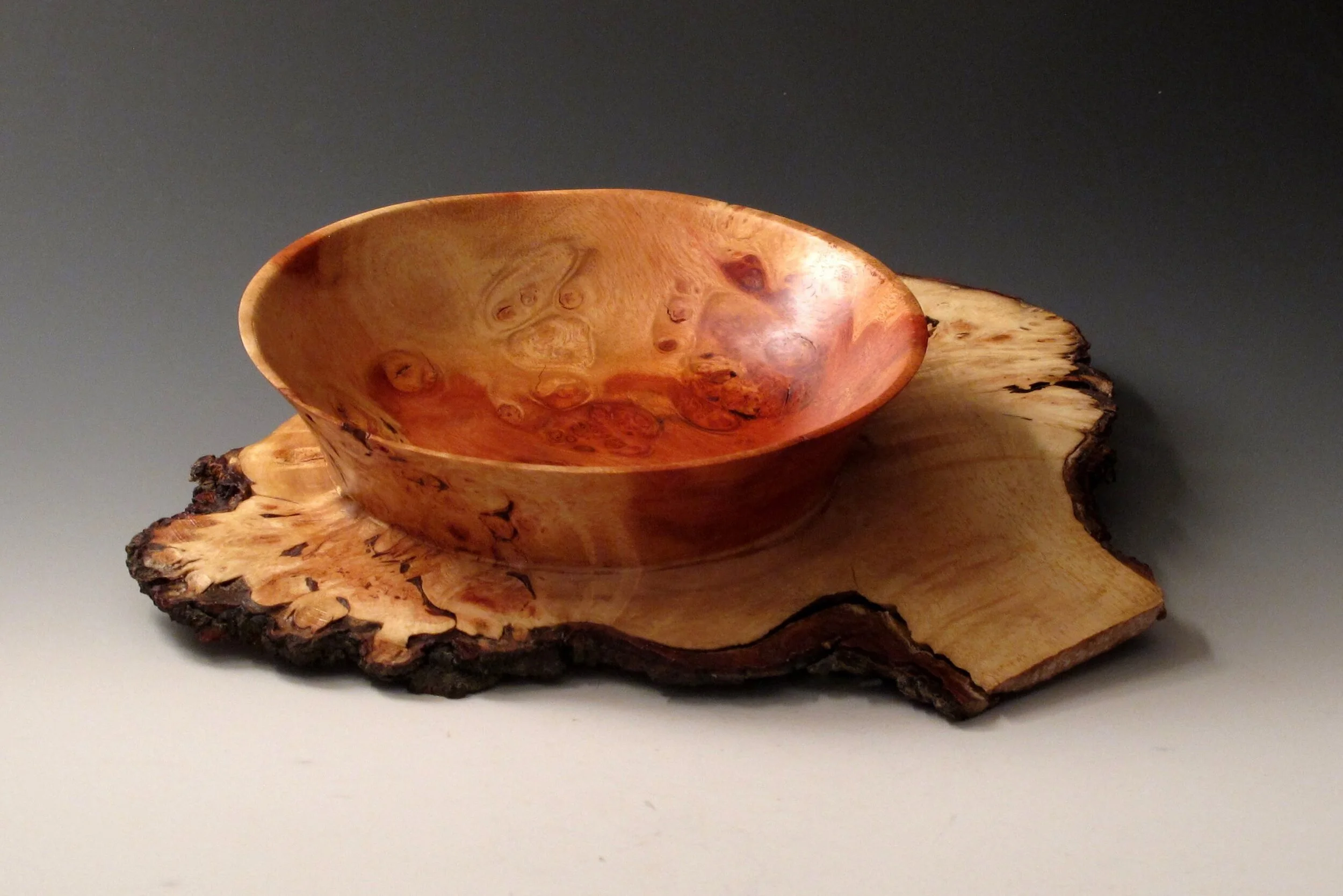 Natural Edge Carob Bowl/Tray