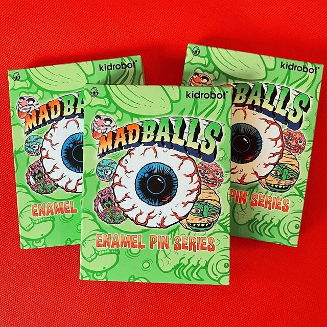 Madball enamel pins just in ! Each are a Mystery pack ! Available here and also listed on our online store. Link in bio ✨💀😈