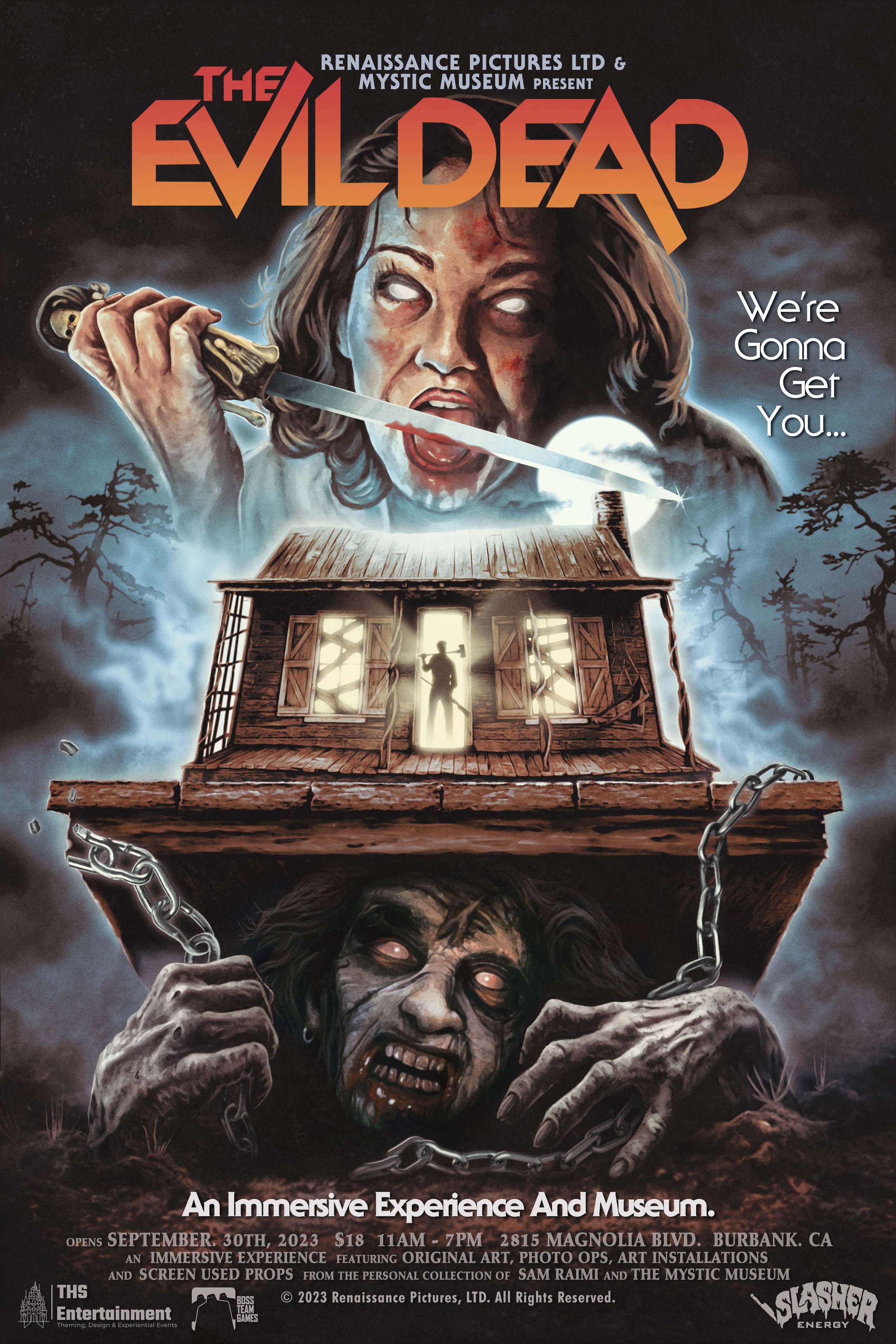 The Evil Dead American Horror Film Cover Illustration Home Decor