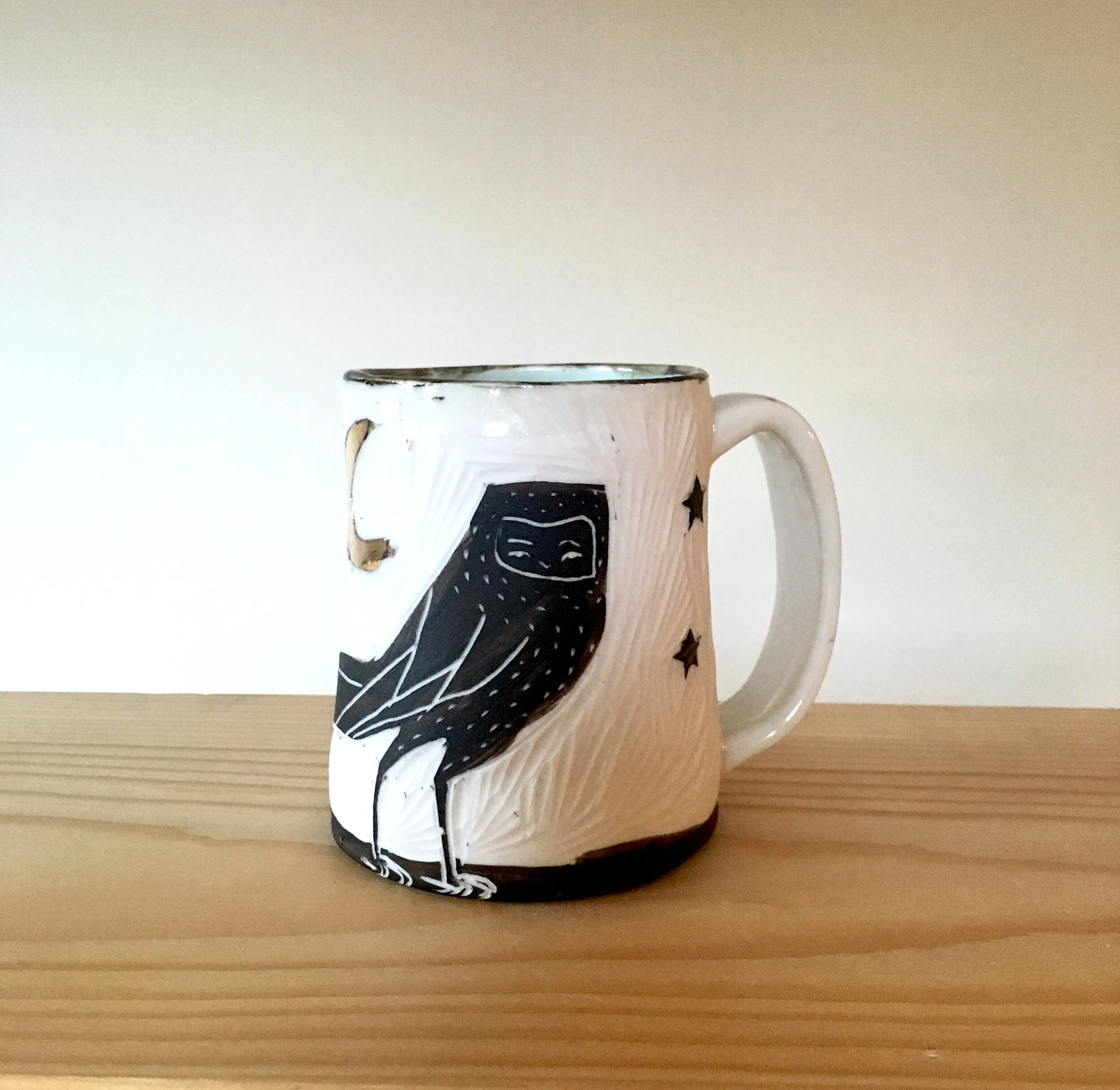 Porcelain Carved Cup Medium