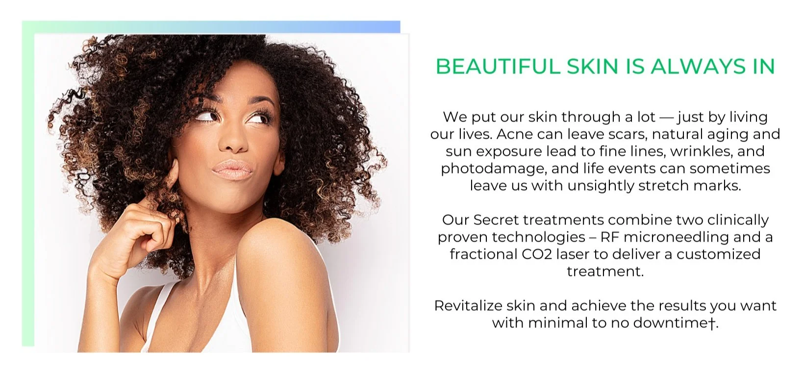 Revitalize your skin with Secret PRO — ici paris skin clinic + spa