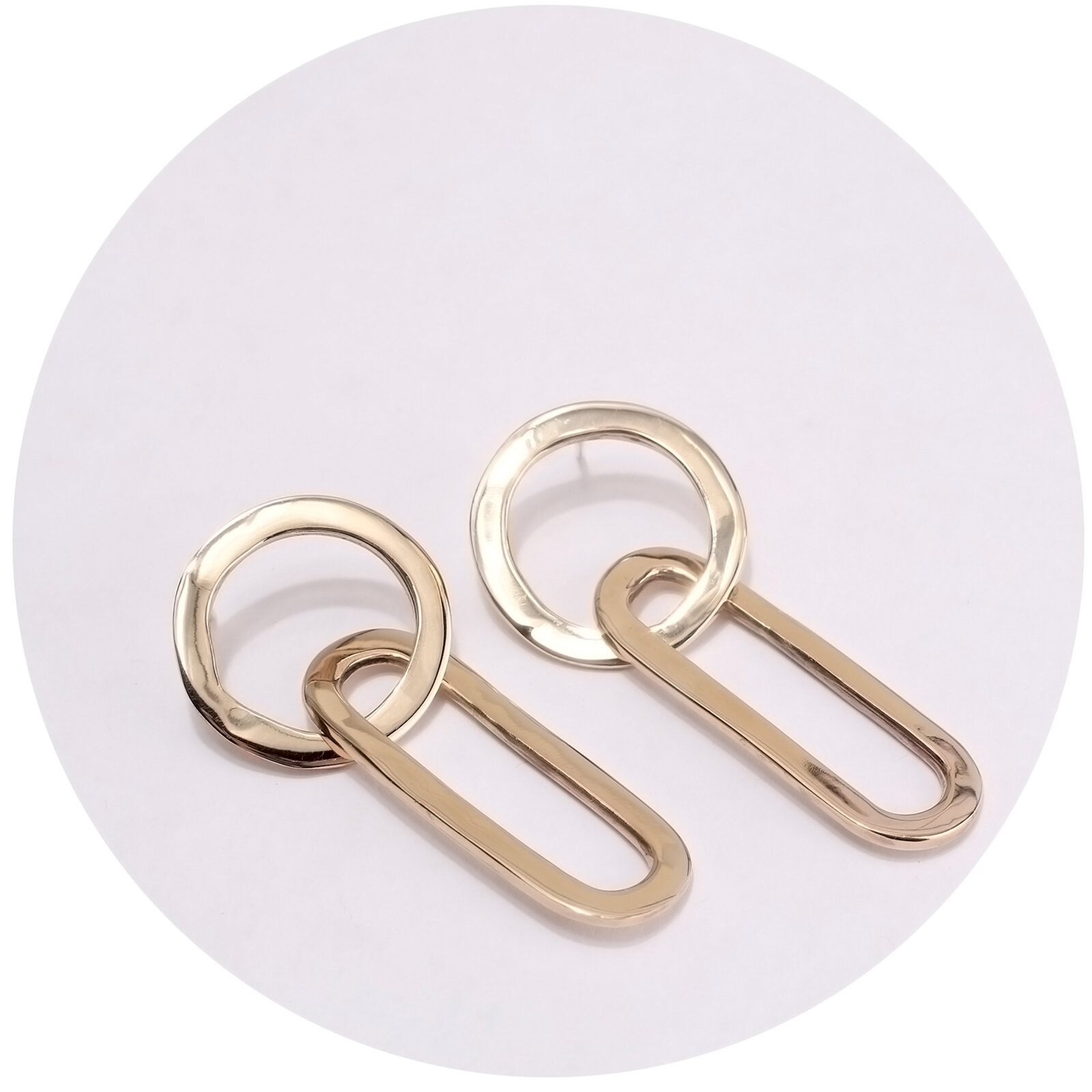 OOAK Wonky Shapes Earrings