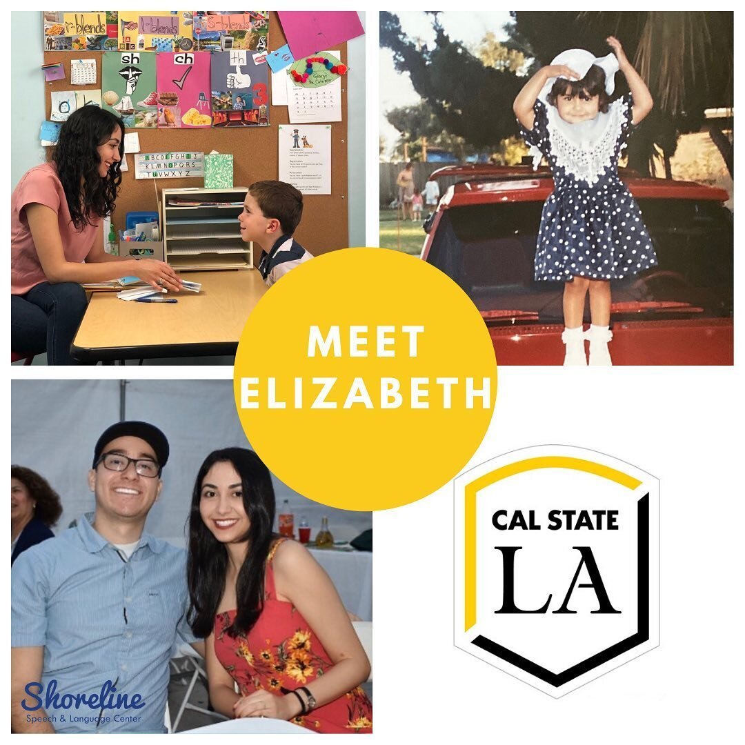 ⁣⭐Meet our team!⭐⠀
⠀
Elizabeth, B.A. SLPA⠀
⠀
Elizabeth has worked at Shoreline since 2015. ⠀
She has had extensive training and experience in reading intervention through Orton Gillingham. She completed her bachelors degree at Cal State LA and is pur