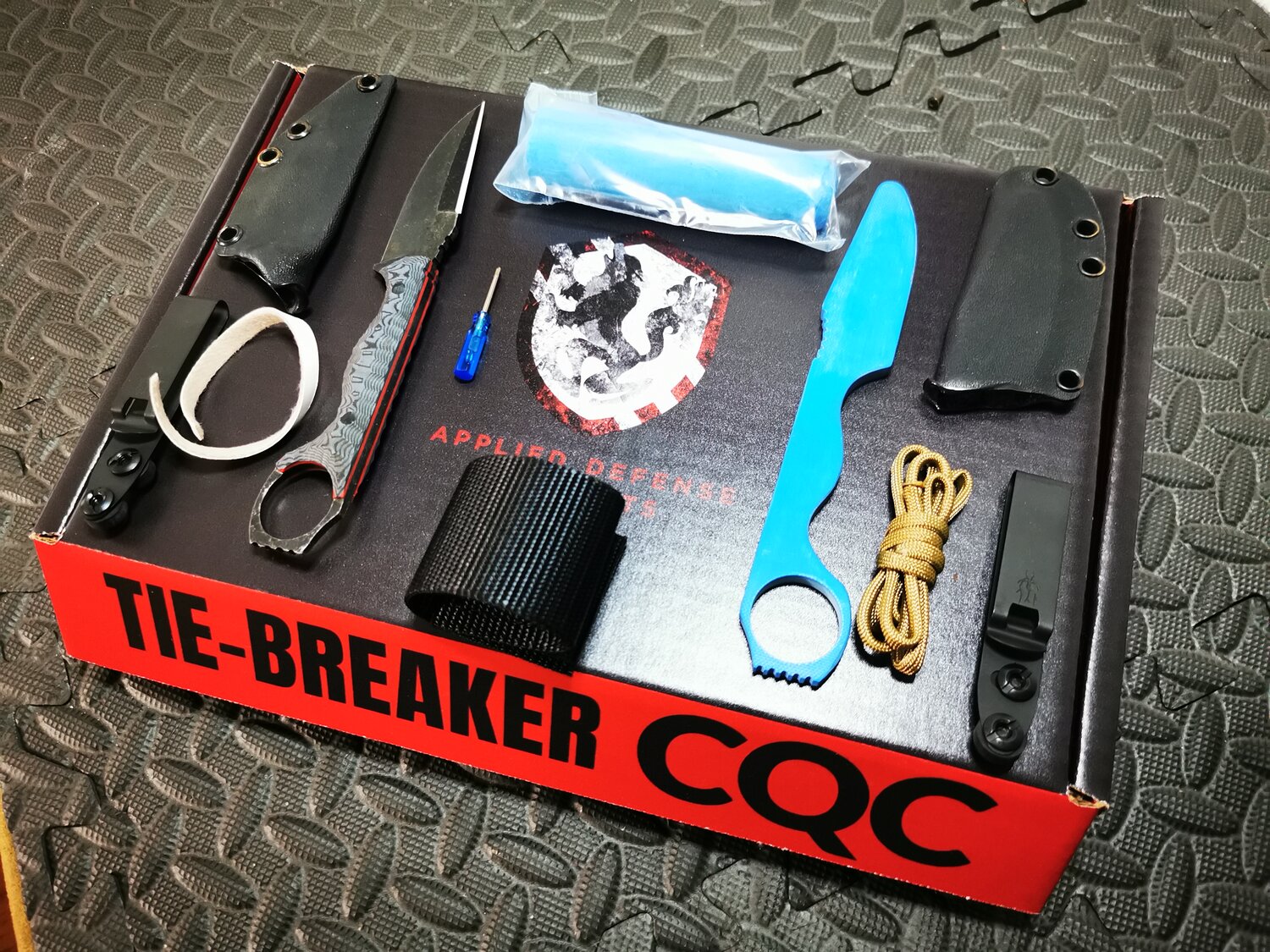 Tie Breaker CQC - Hand Crafted Fighting Knife — Applied Defense