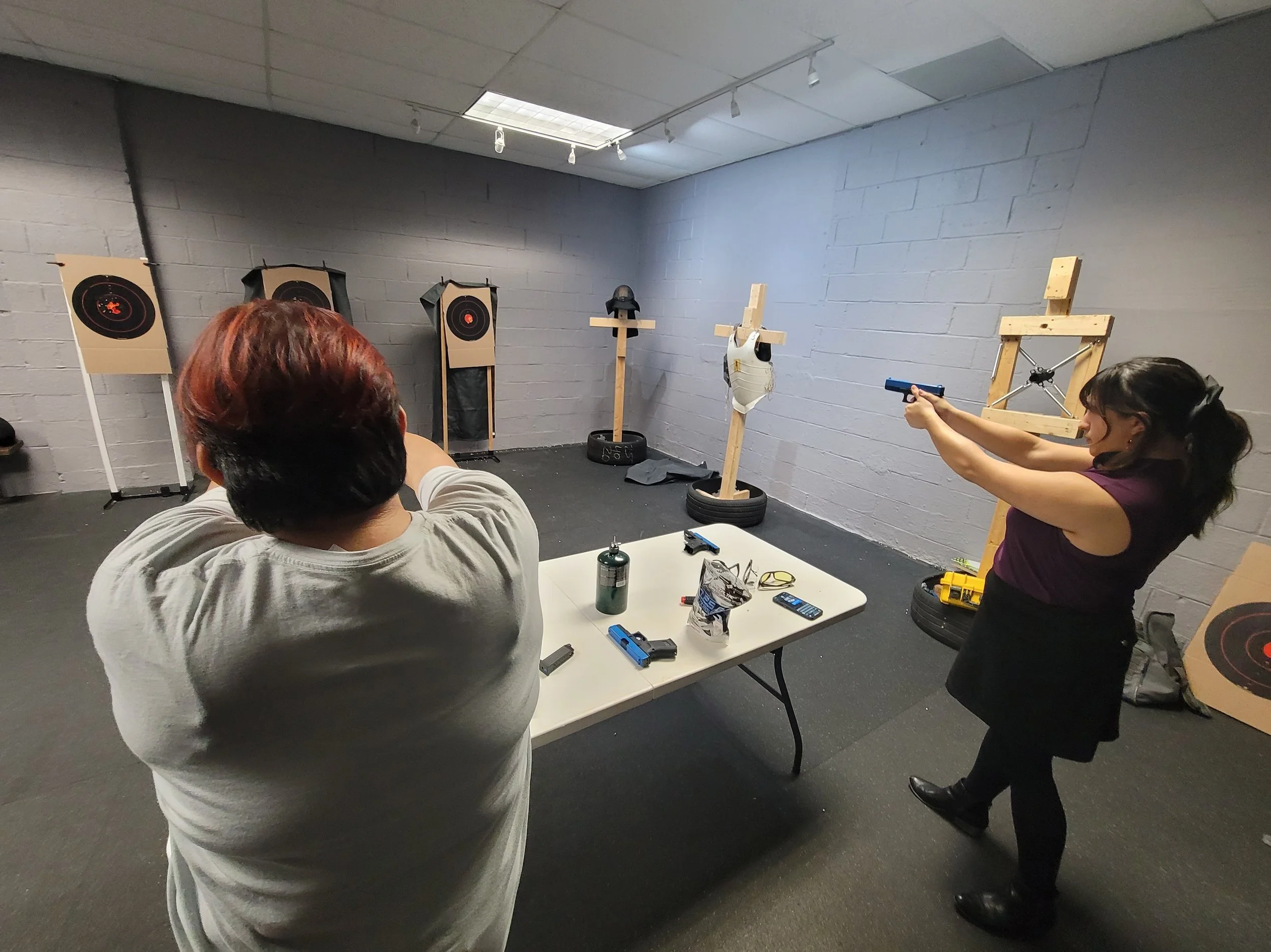Pistol Marksmanship range at the Universal Combat Center with Applied Defense Concepts