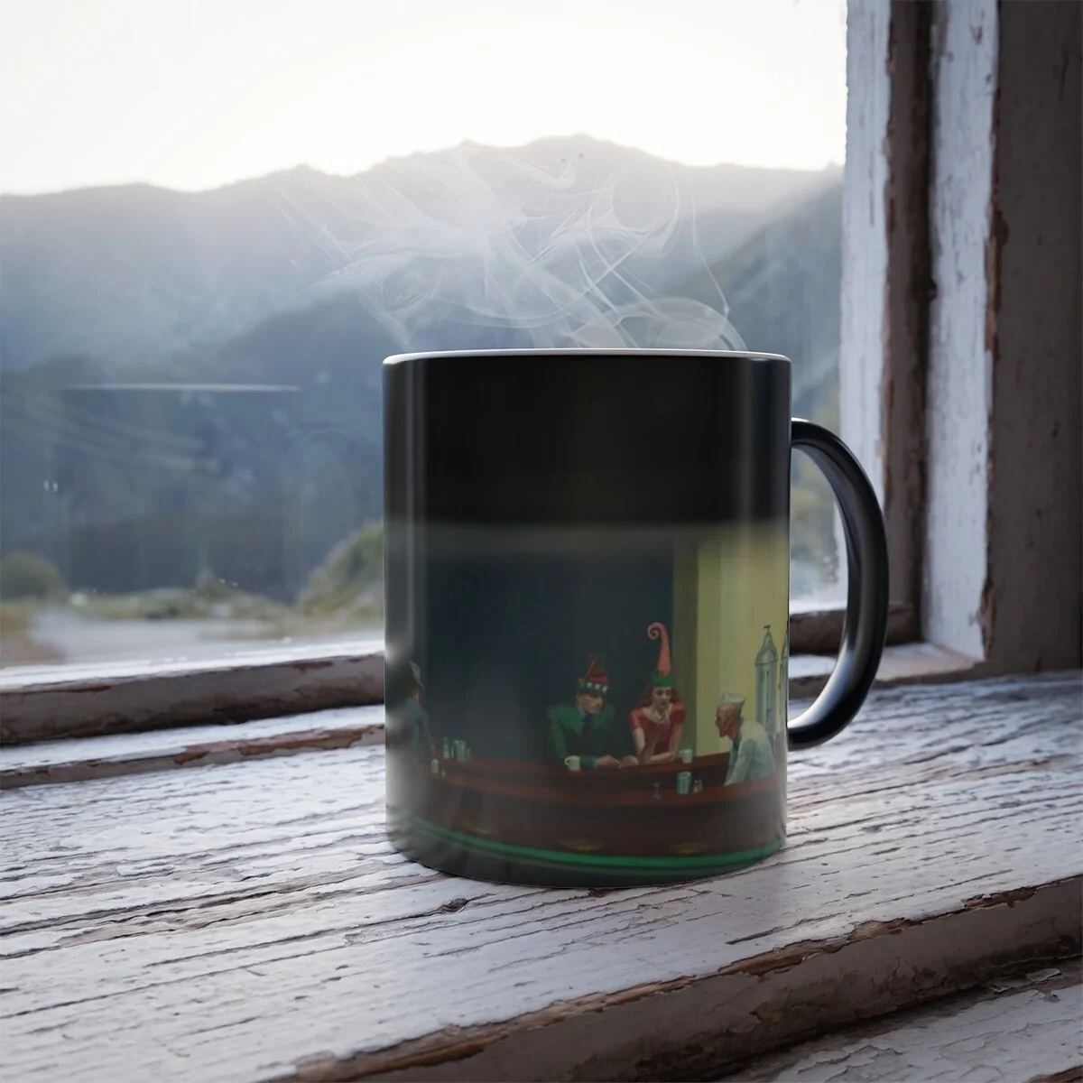 "Night Elves" Color Morphing Mug, 11oz