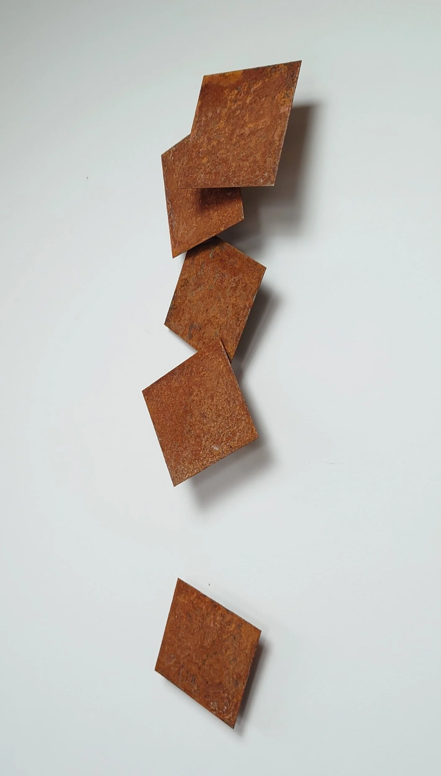 Fall (squares) - study in rust
