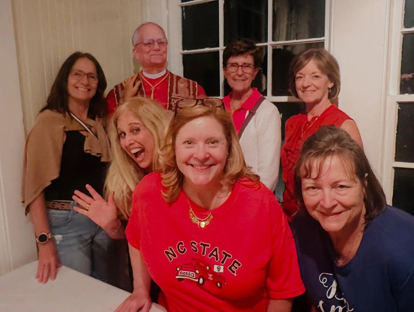 A huge thank you to Cathy Penny &amp; her wonderful prayer group for coming out to cook dinner for 100 hungry college students at Wolfpack Worship Night last night!!

Dinner was delicious! And everyone especially loved the chocolate eclair cake made 